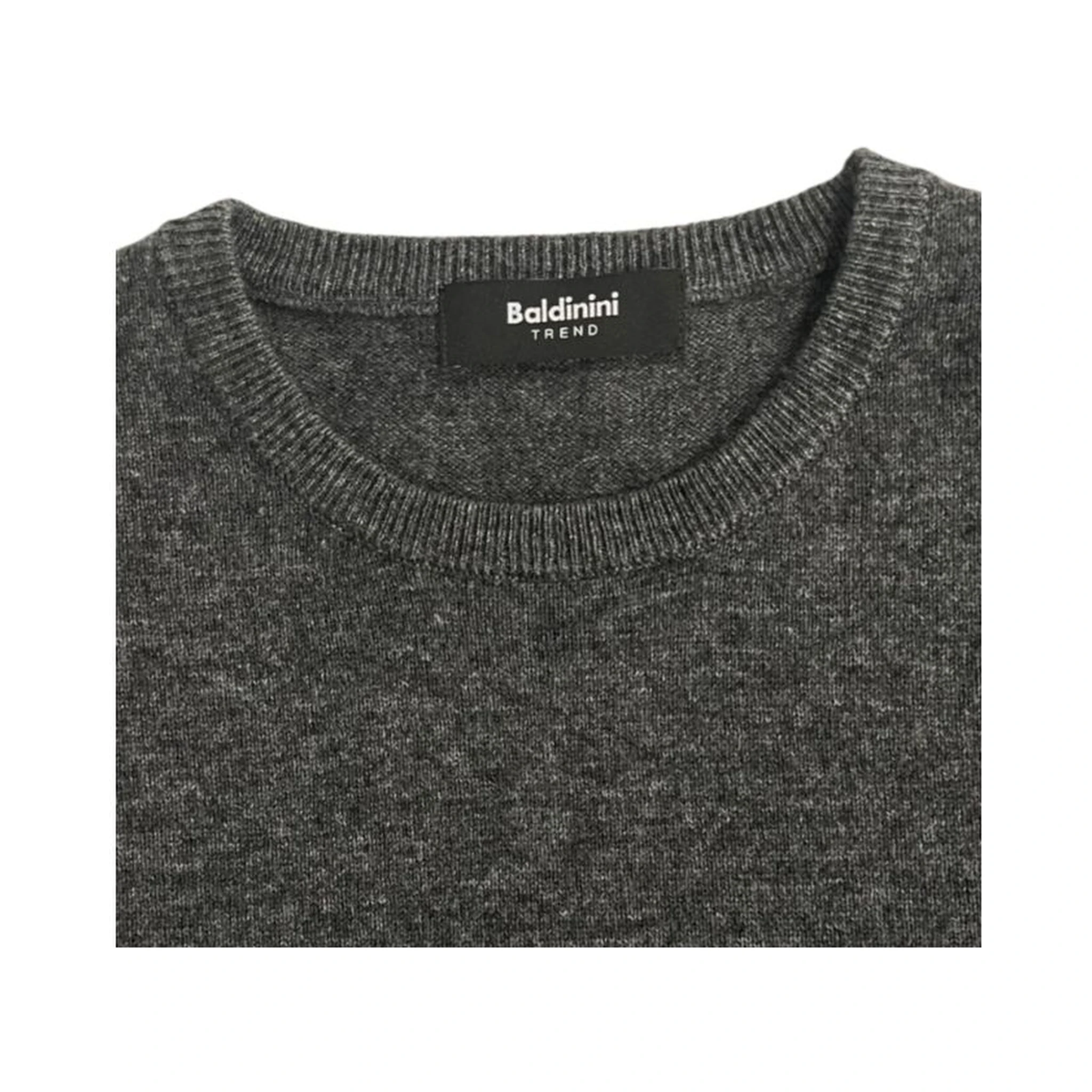 Gray Cashmere Men Sweater