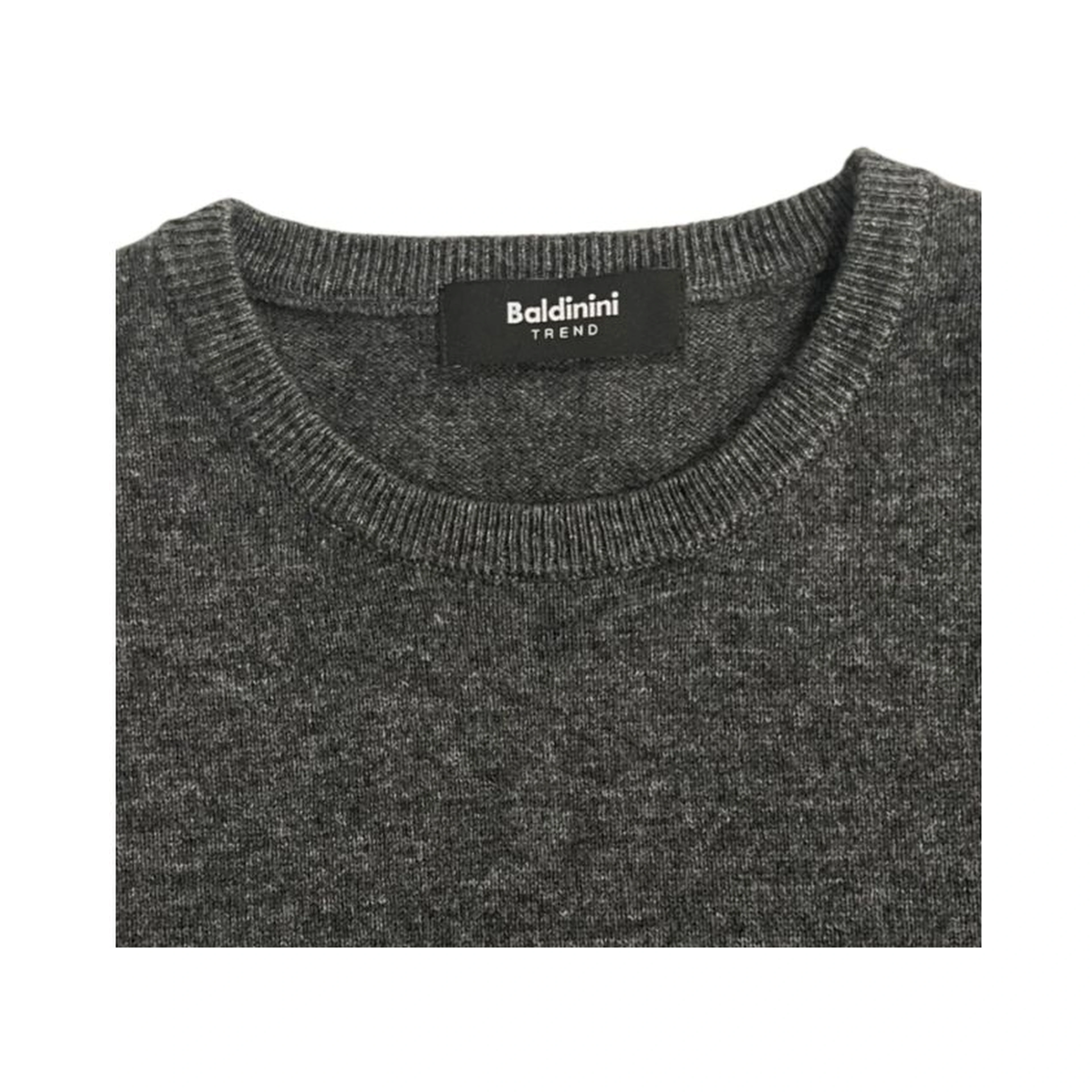 Gray Cashmere Men Sweater