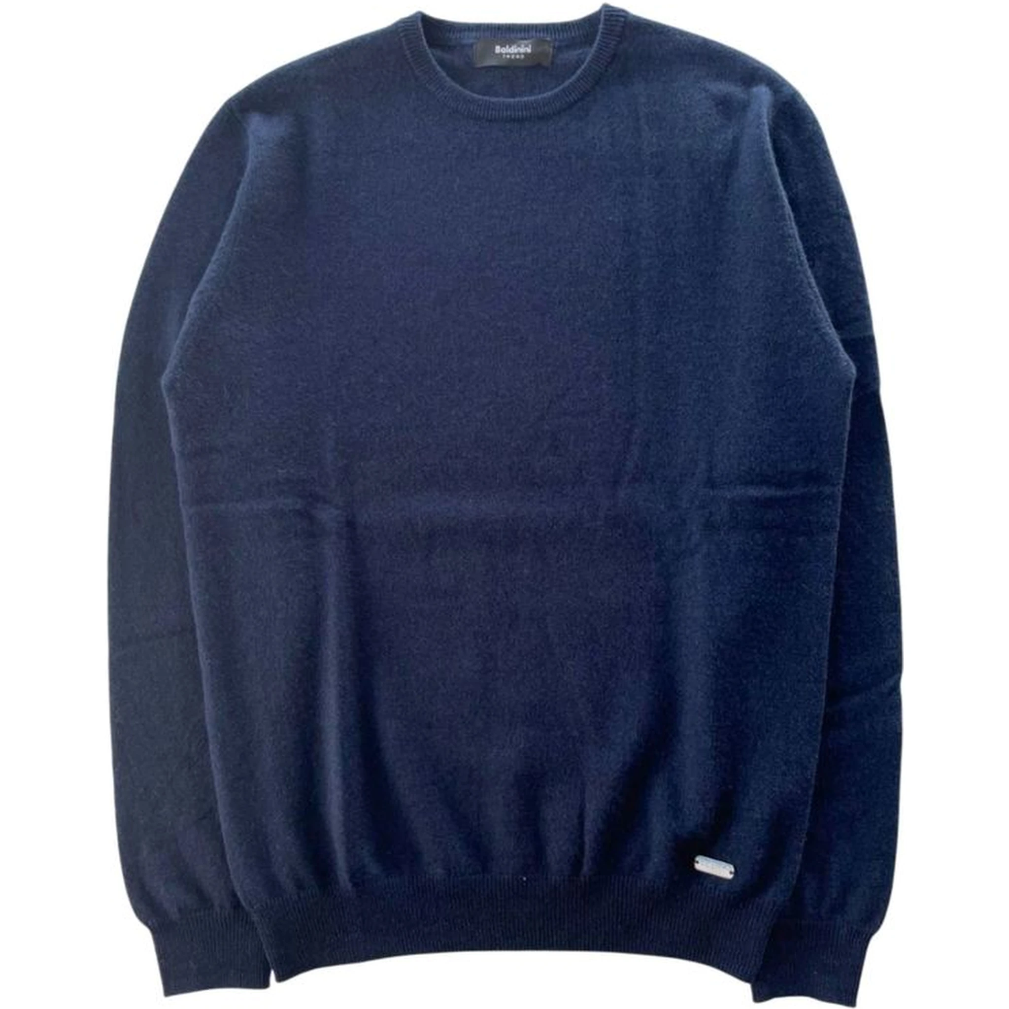 Blue Cashmere Men Sweater
