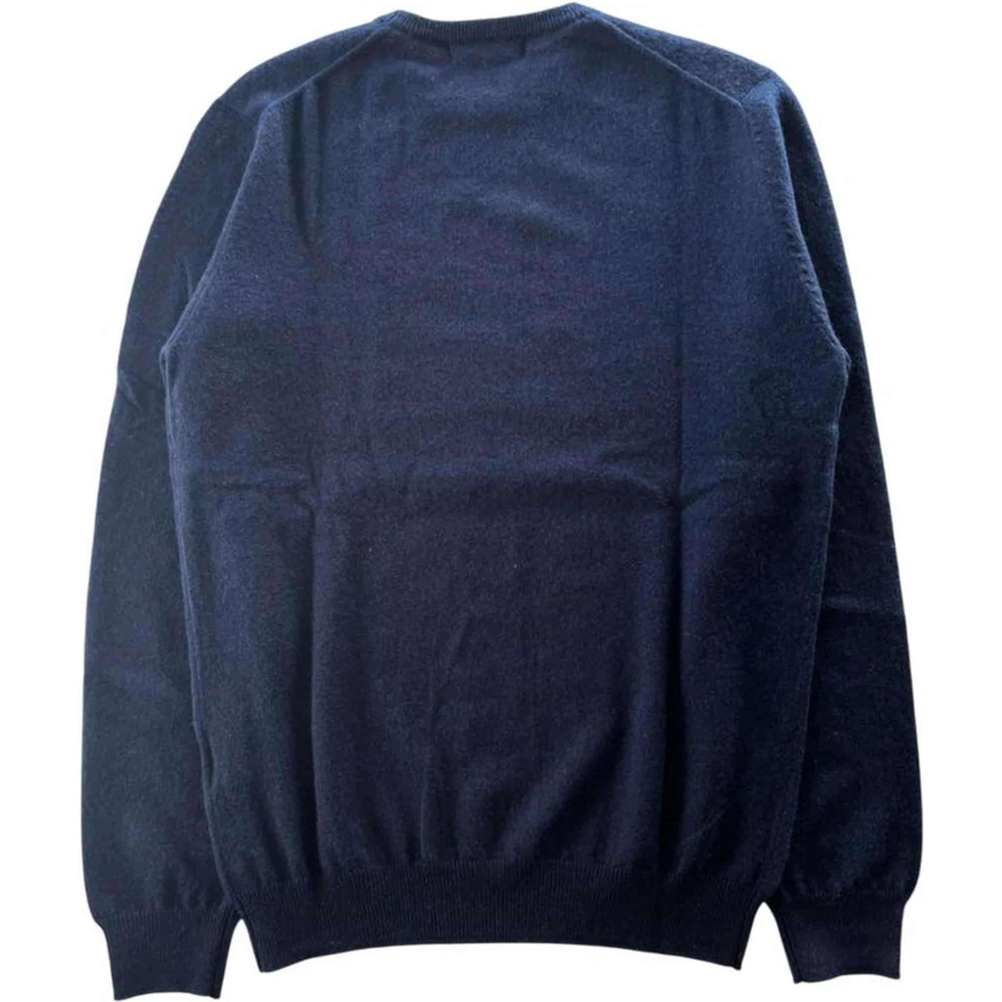 Blue Cashmere Men Sweater