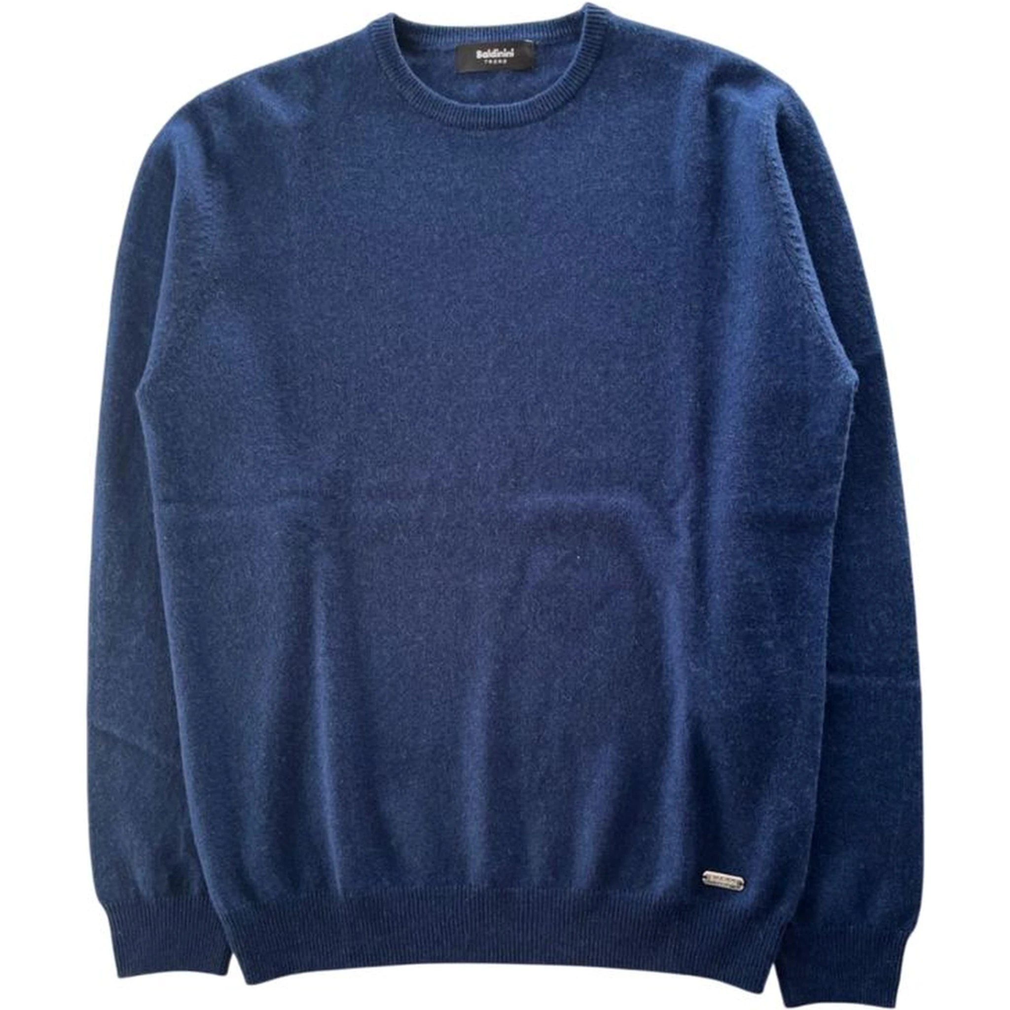 Blue Cashmere Men Sweater