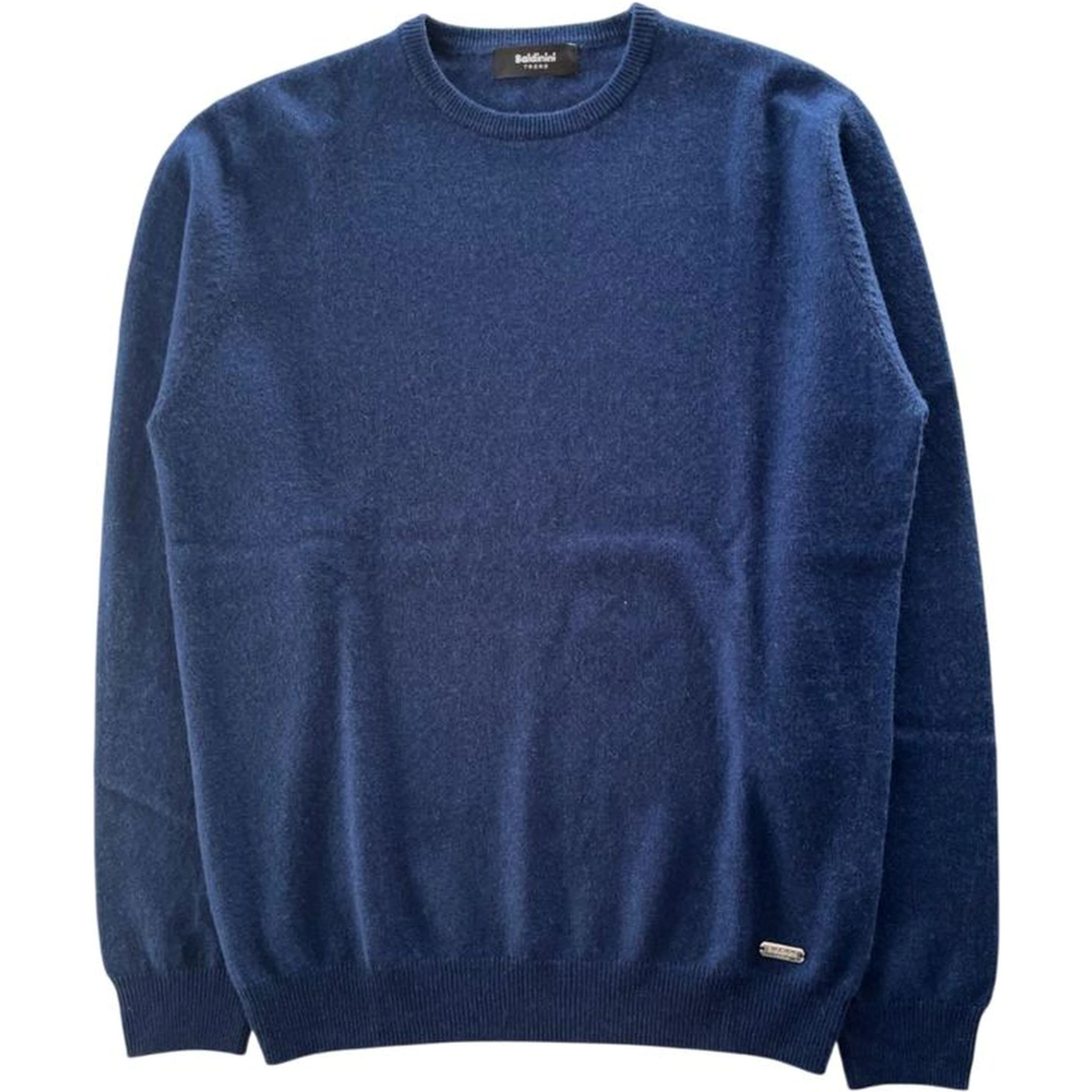Blue Cashmere Men Sweater