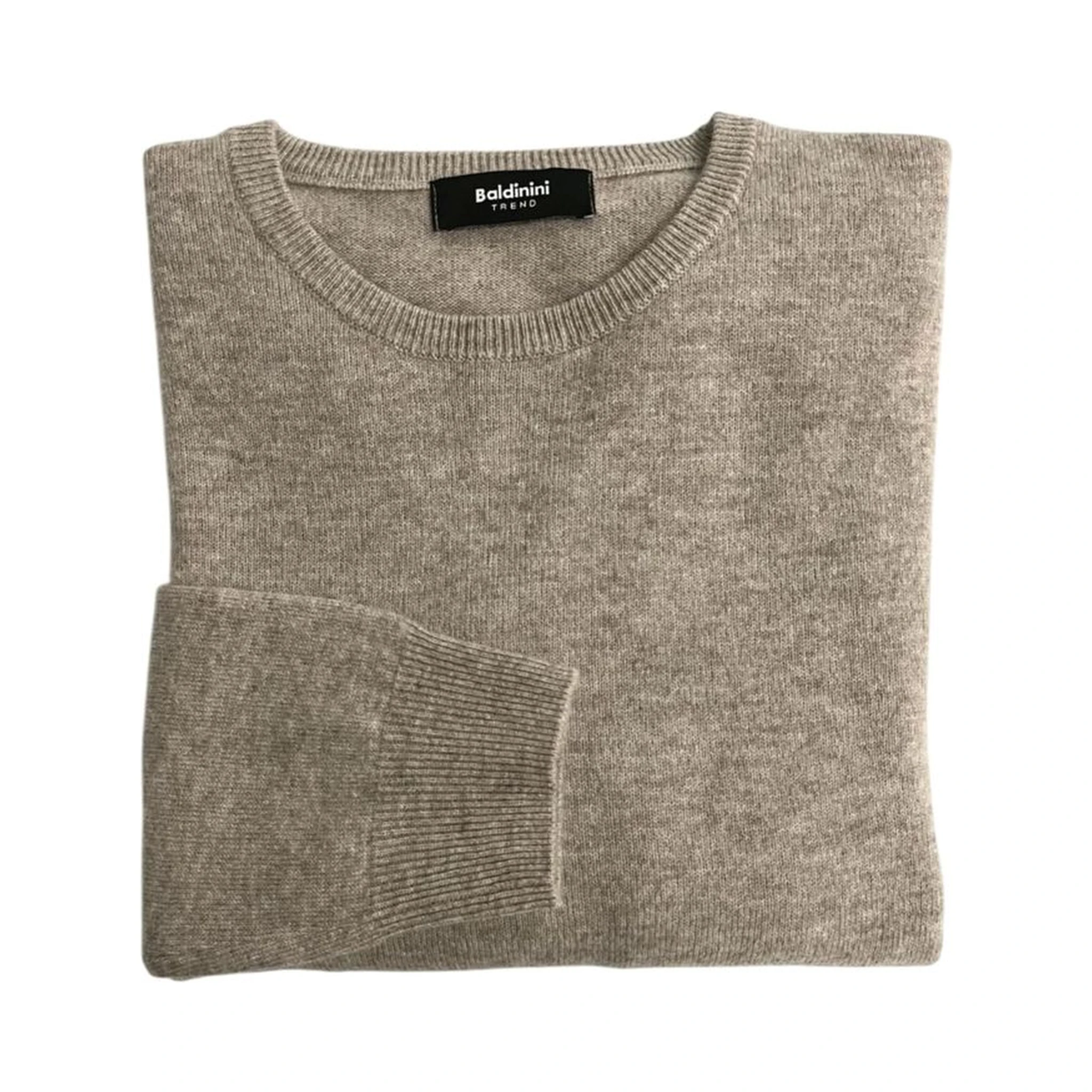 Beige Cashmere Men Sweater