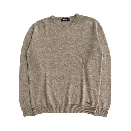 Beige Cashmere Men Sweater