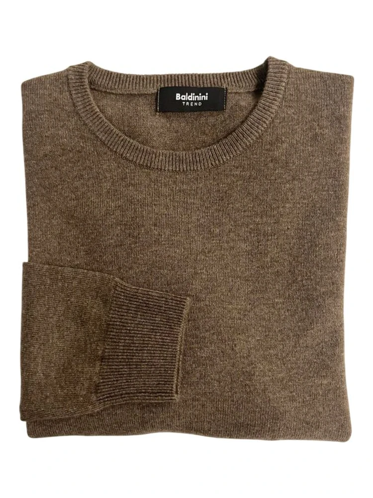 Brown Cashmere Men Sweater