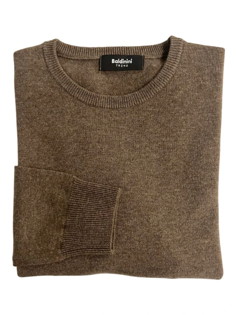 Brown Cashmere Men Sweater