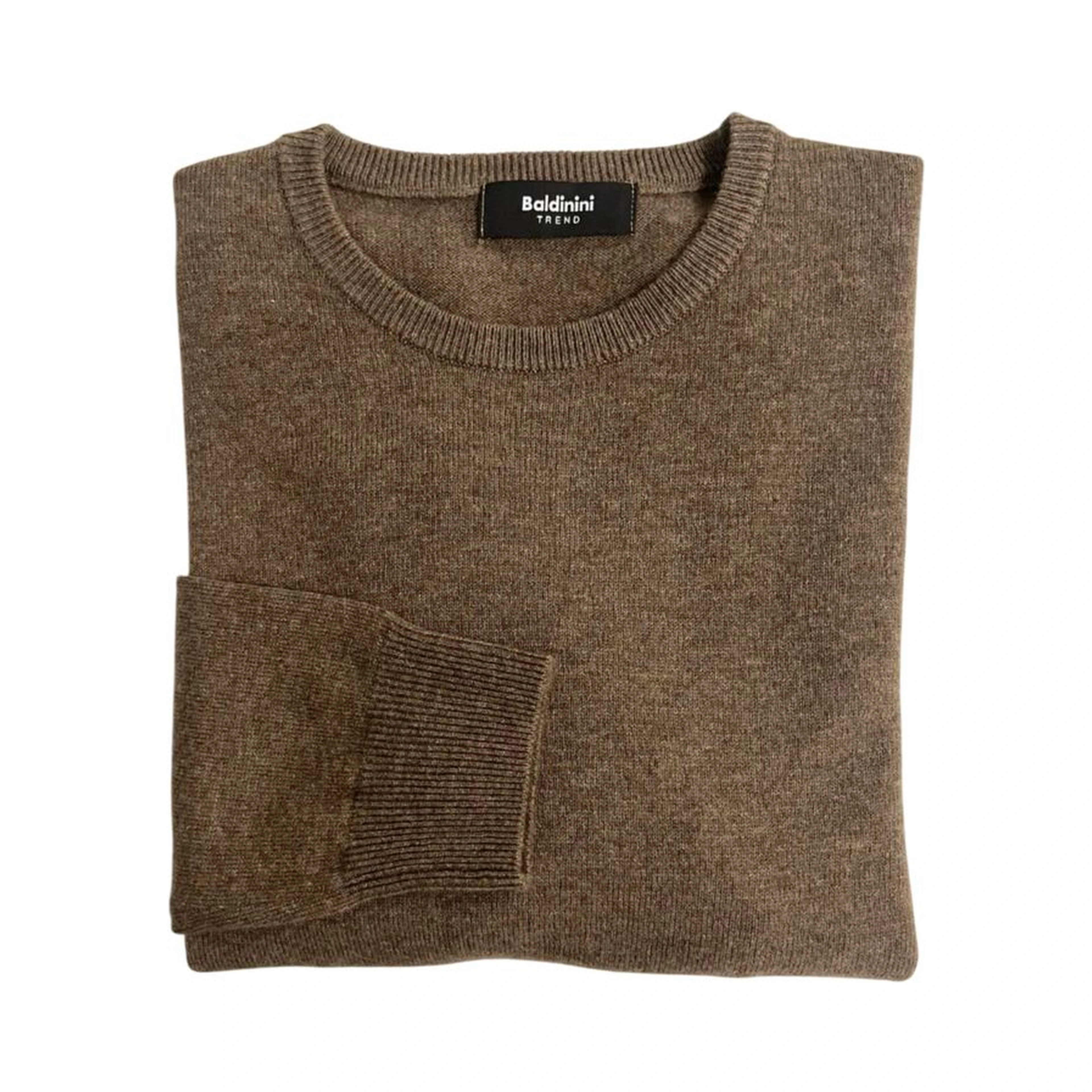 Brown Cashmere Men Sweater