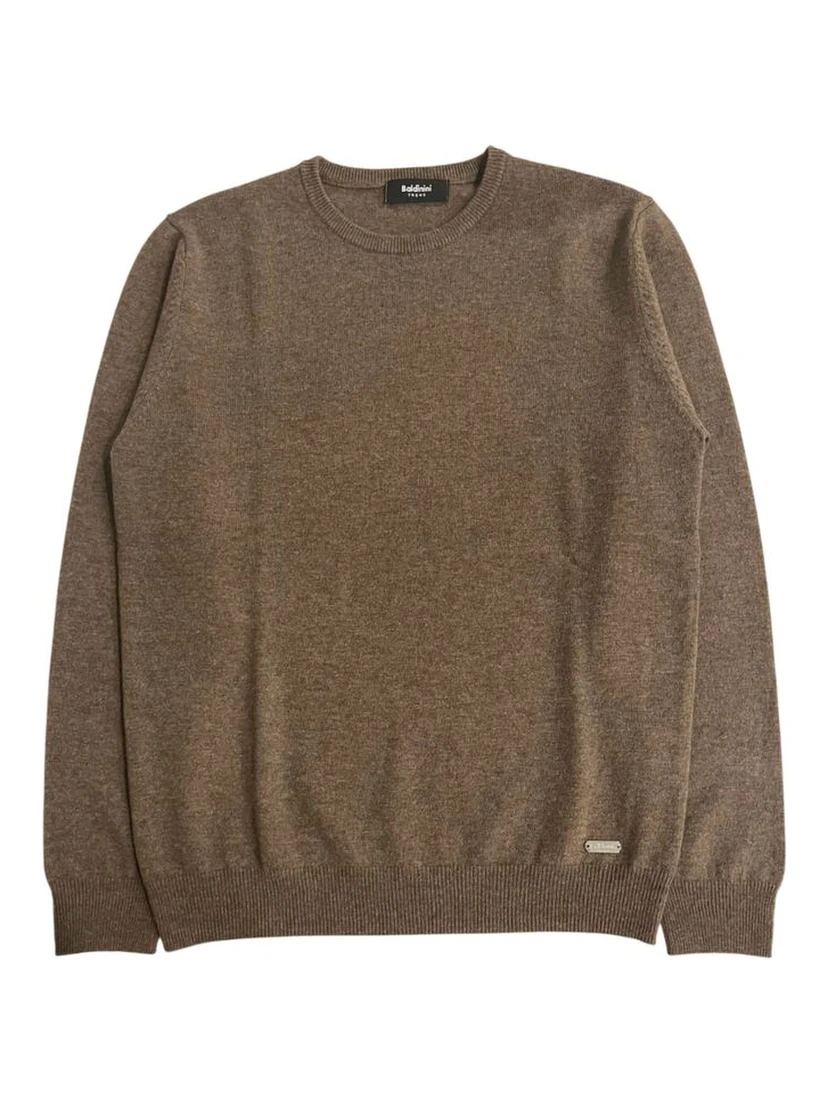 Brown Cashmere Men Sweater