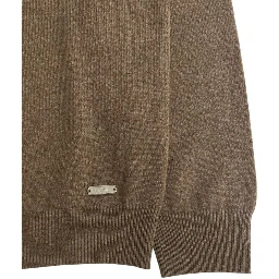 Brown Cashmere Men Sweater