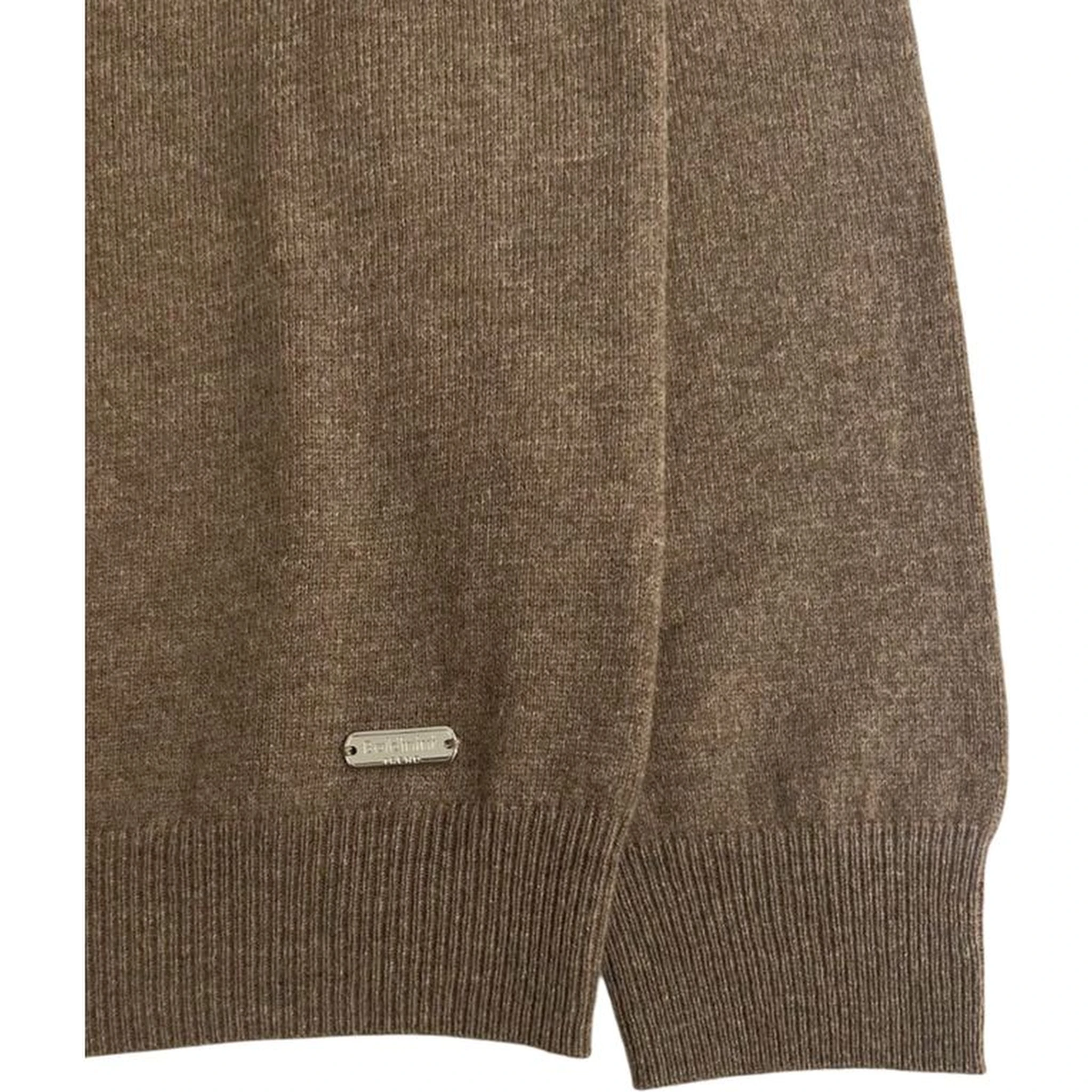 Brown Cashmere Men Sweater
