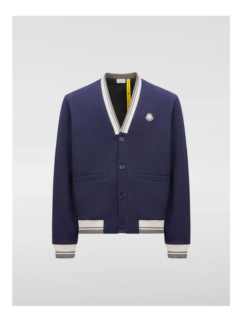 Blue Cotton Bomber