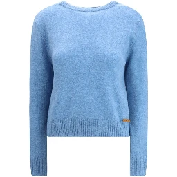 Light Blue Cashmere Sweatshirt