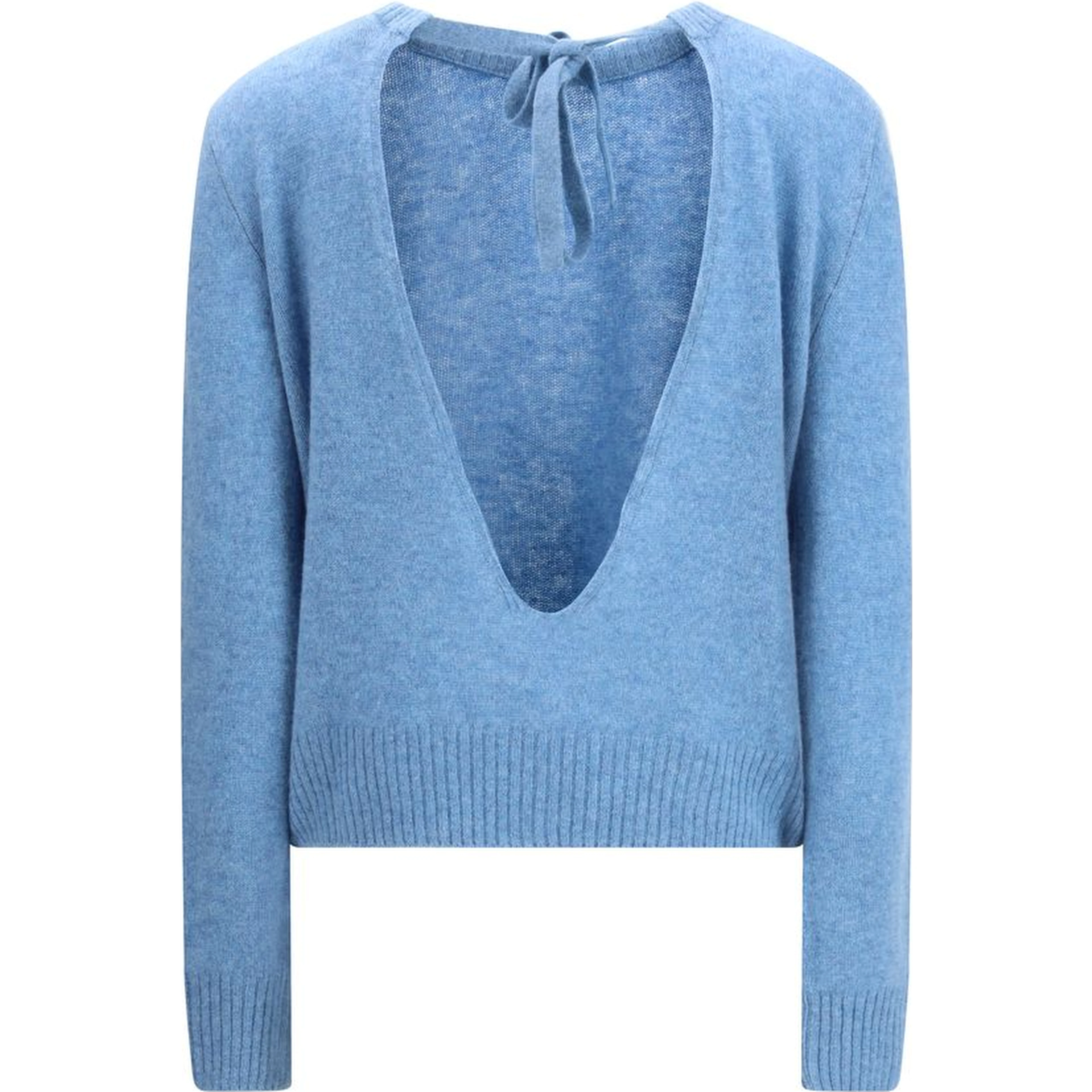 Light Blue Cashmere Sweatshirt