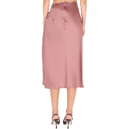 DRAPED MIDI SKIRT