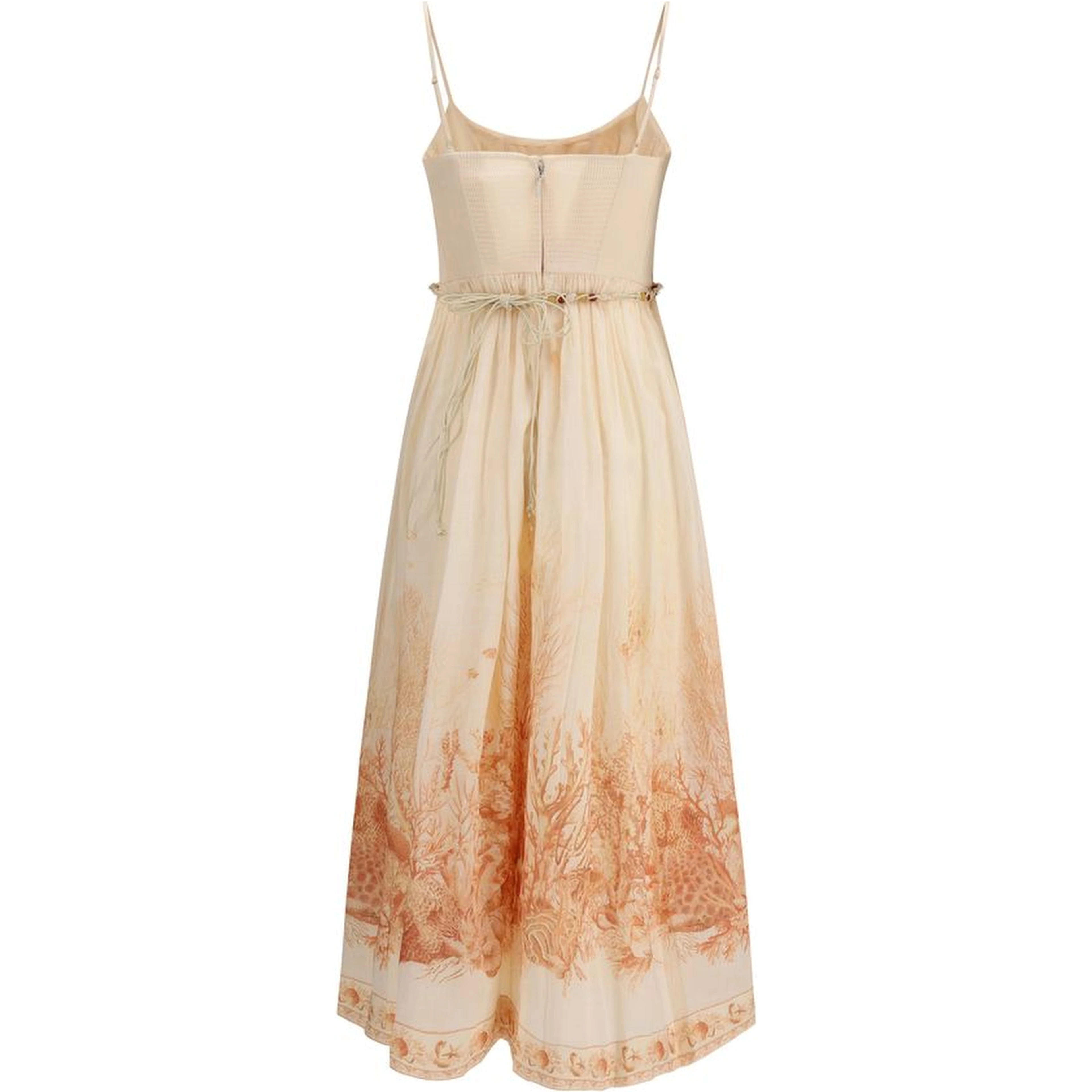 Multicolor Cotton Long Dress