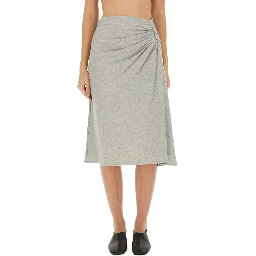 DRAPED "HEVIRA" SKIRT