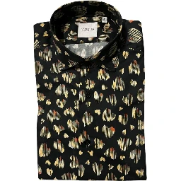 Multicolor Cotton Men Shirt