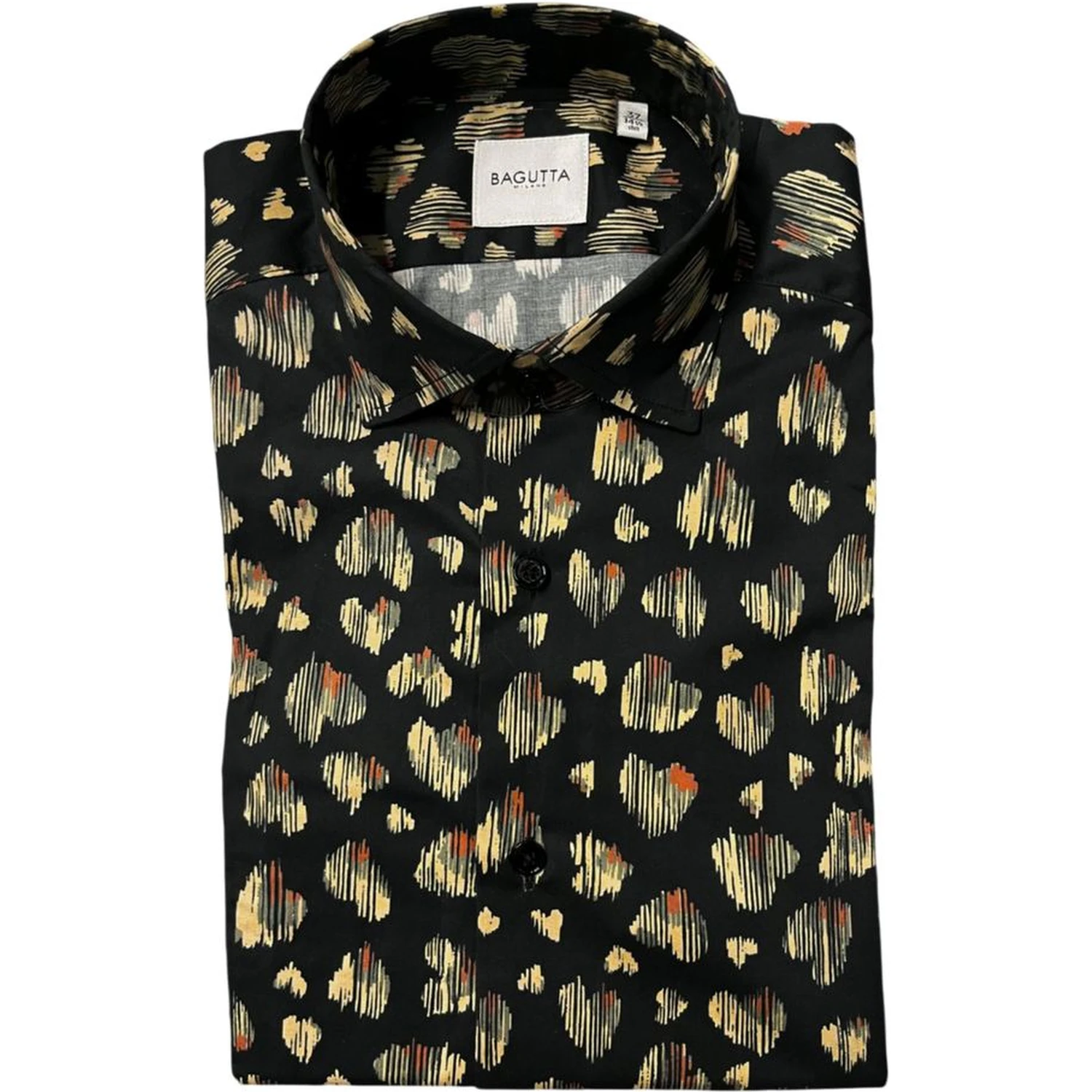 Multicolor Cotton Men Shirt