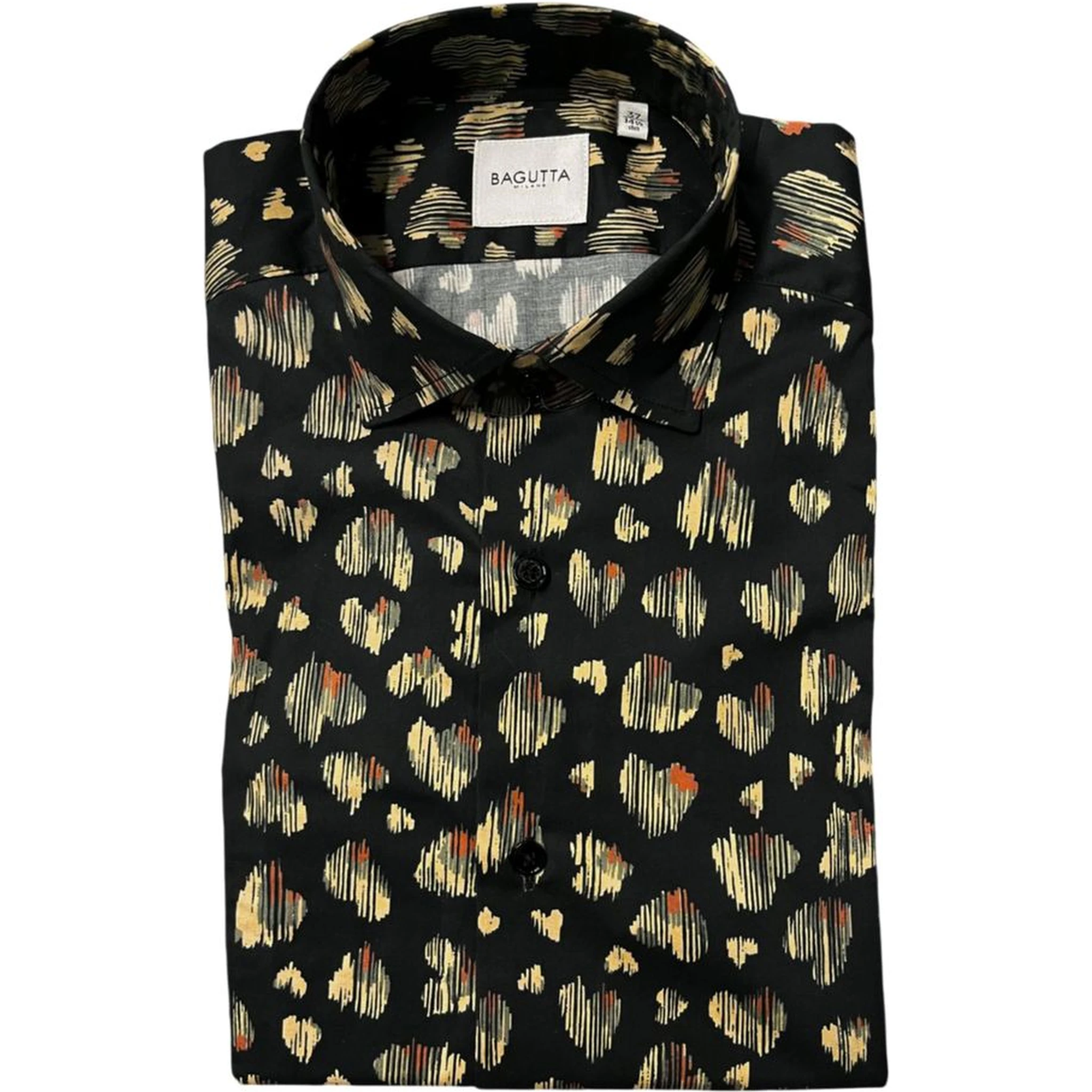 Multicolor Cotton Men Shirt