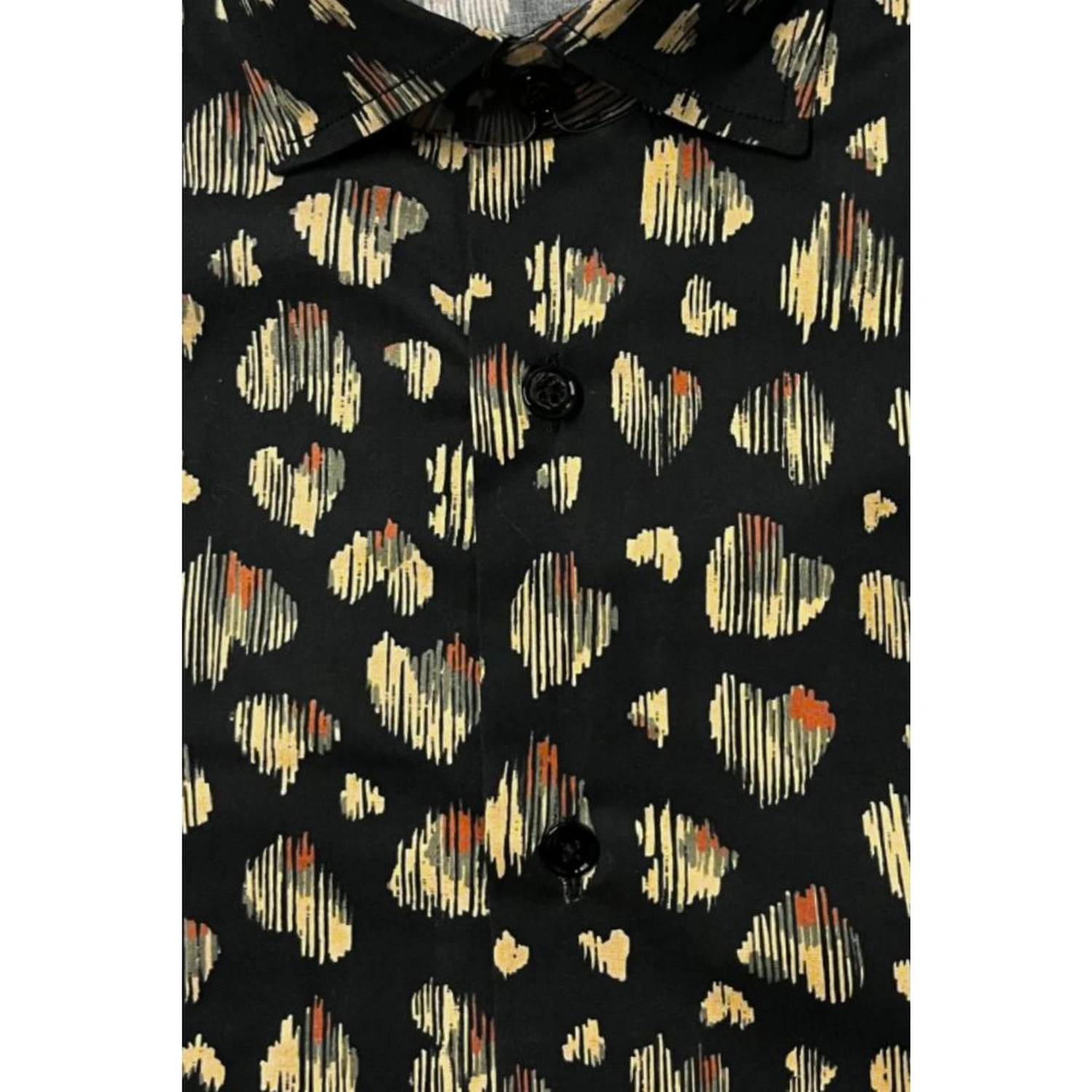 Multicolor Cotton Men Shirt