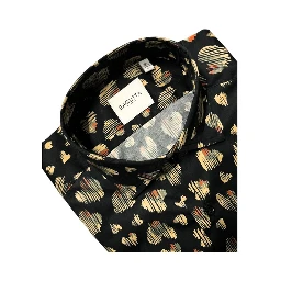 Multicolor Cotton Men Shirt