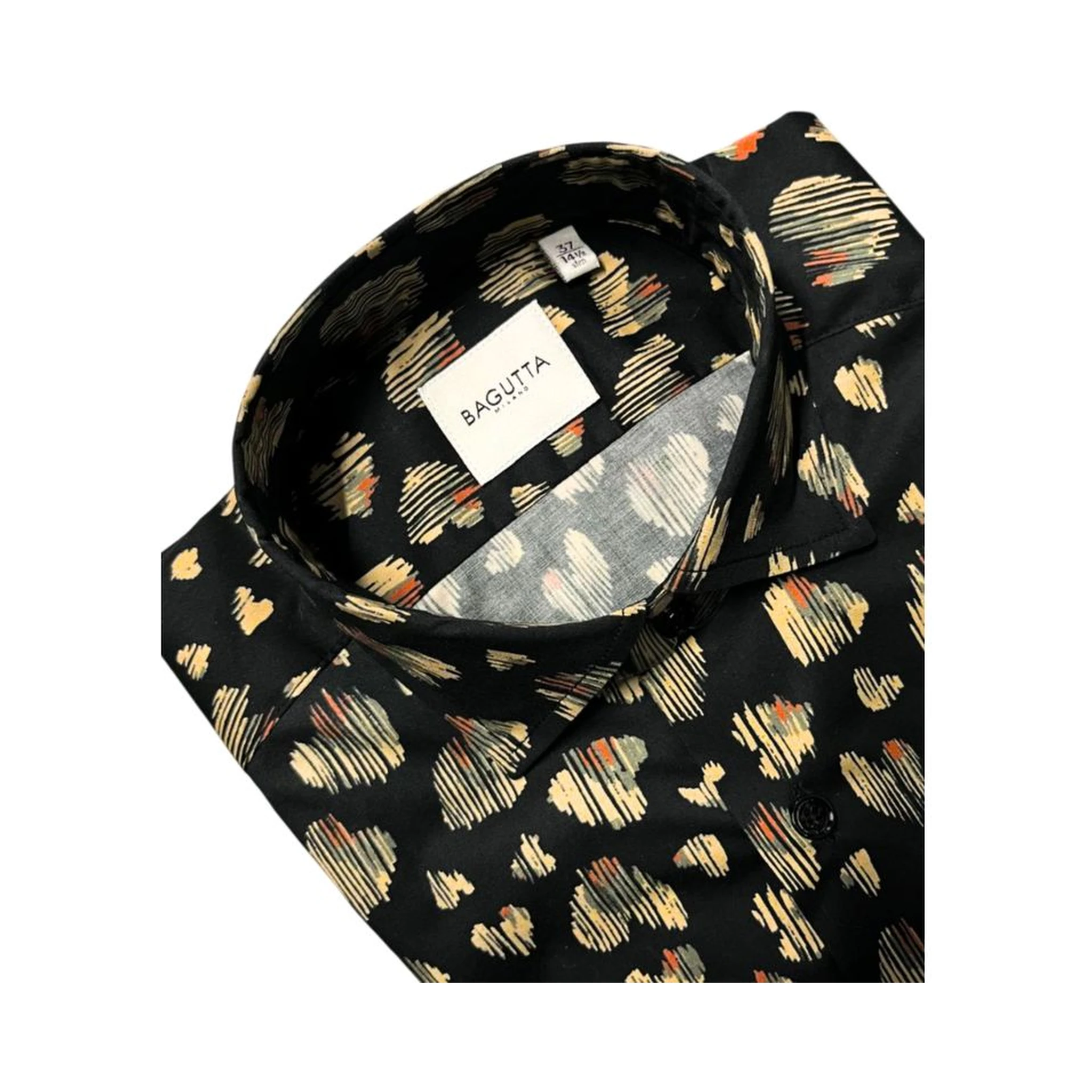 Multicolor Cotton Men Shirt