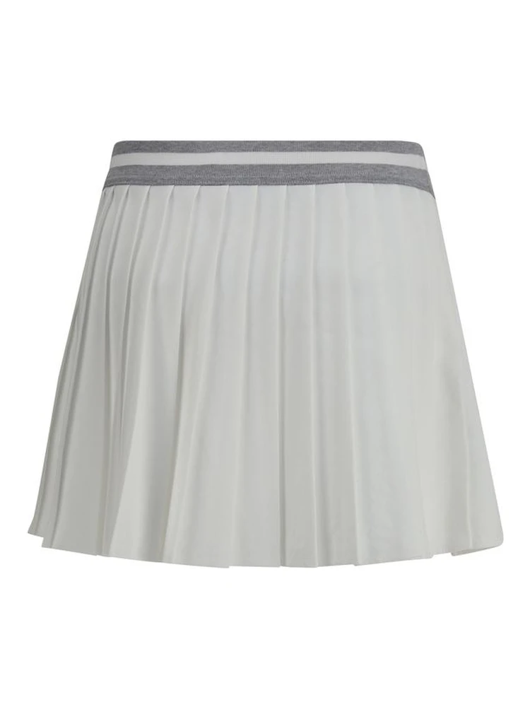 White Polyester Mini Skirt alternative