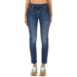 SLIM FIT DENIM PANTS