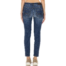 SLIM FIT DENIM PANTS