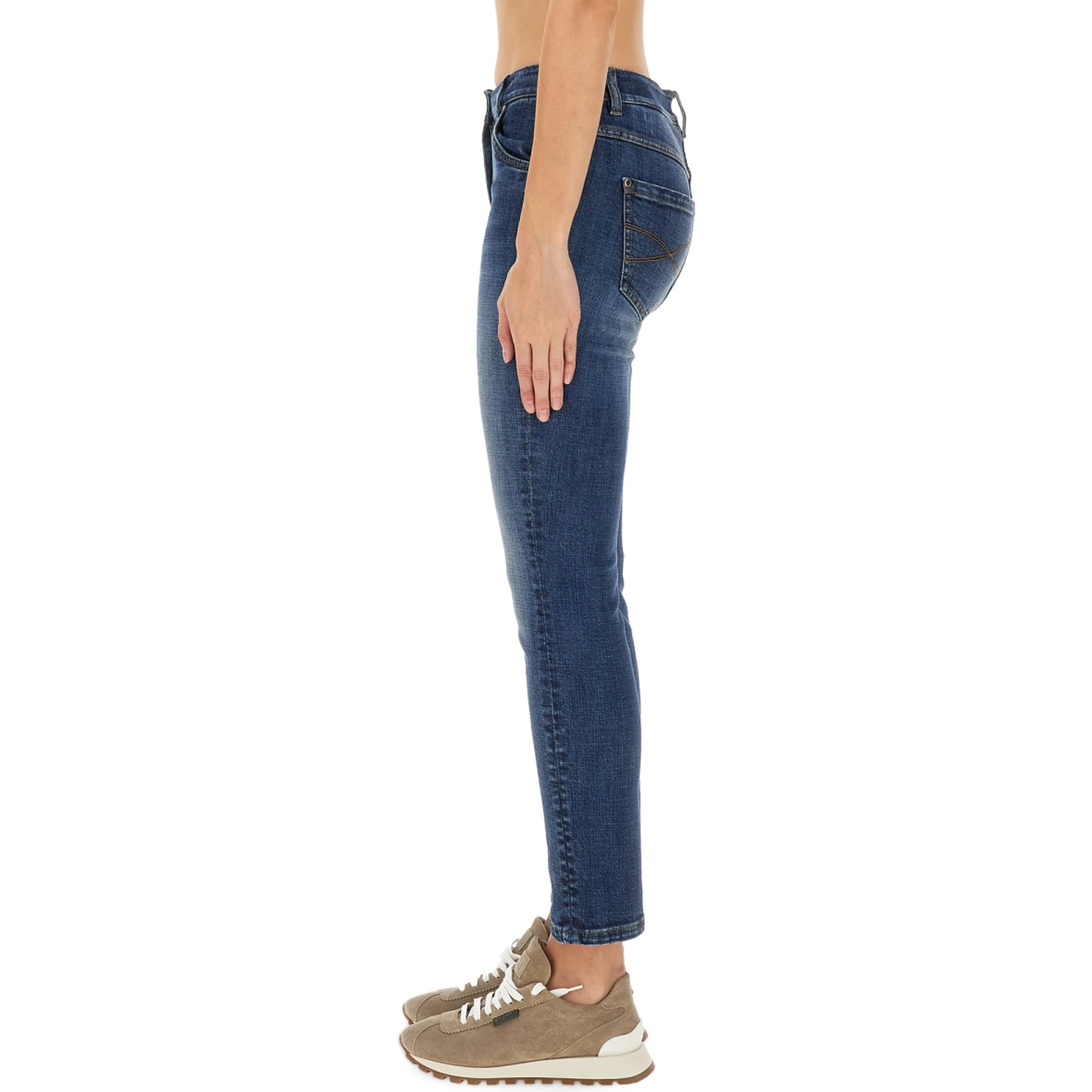 SLIM FIT DENIM PANTS