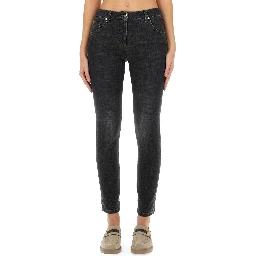 SLIM FIT DENIM PANTS