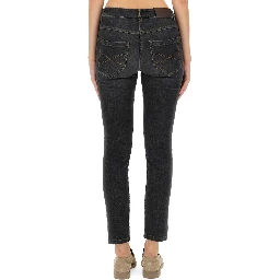 SLIM FIT DENIM PANTS