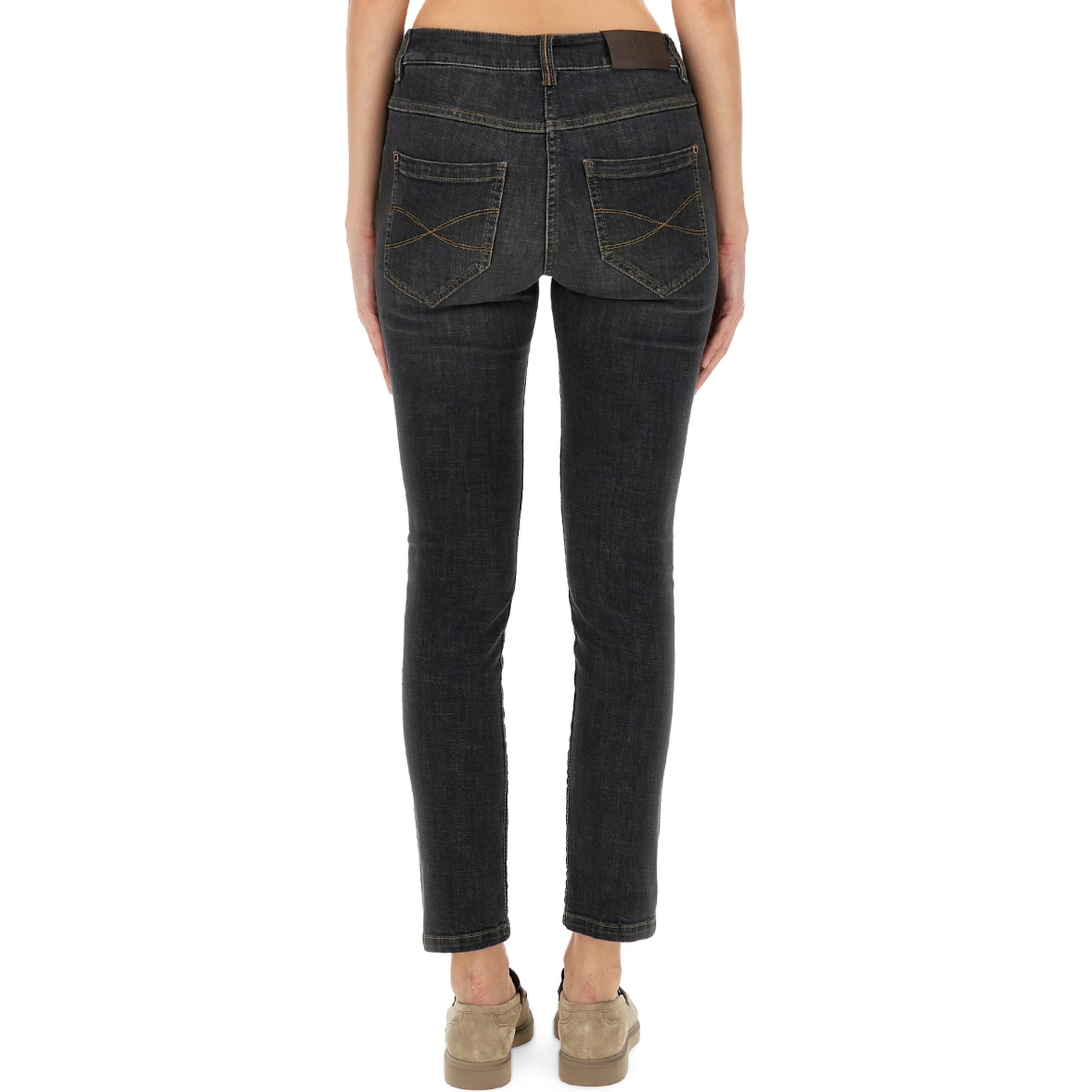 SLIM FIT DENIM PANTS
