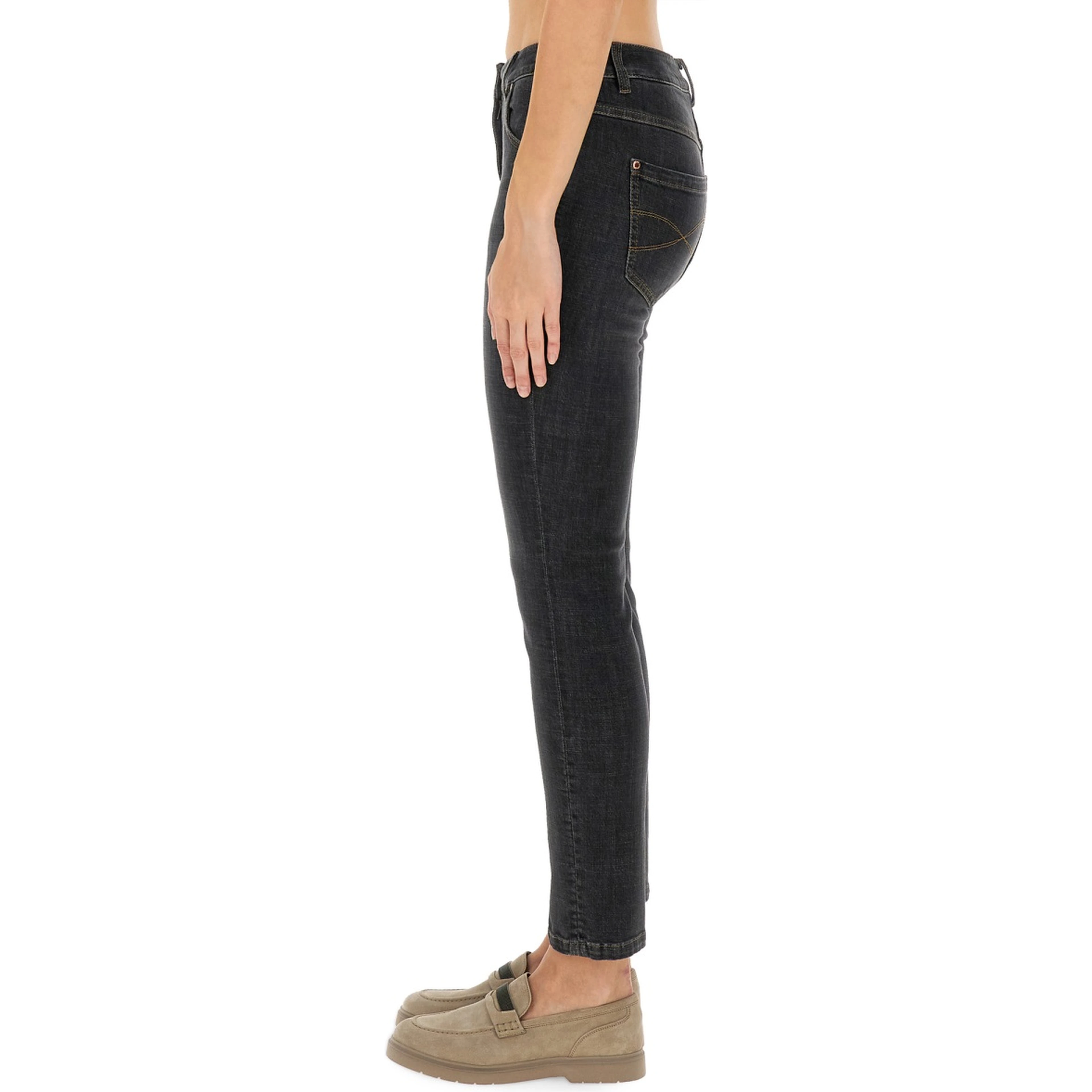 SLIM FIT DENIM PANTS