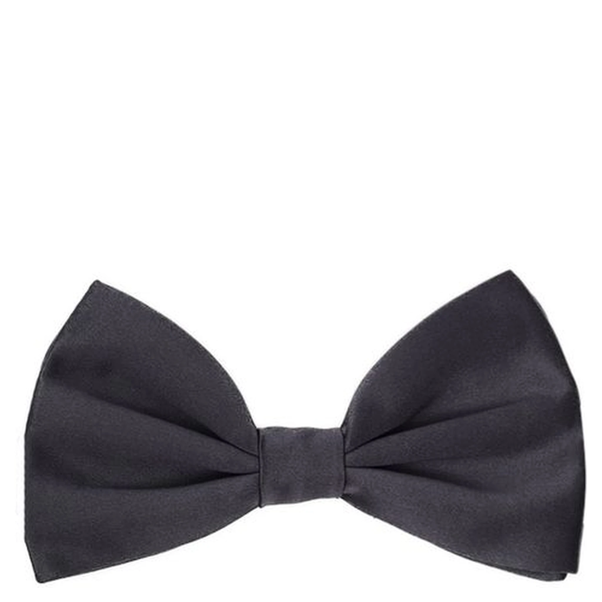 Gray Silk Bowtie