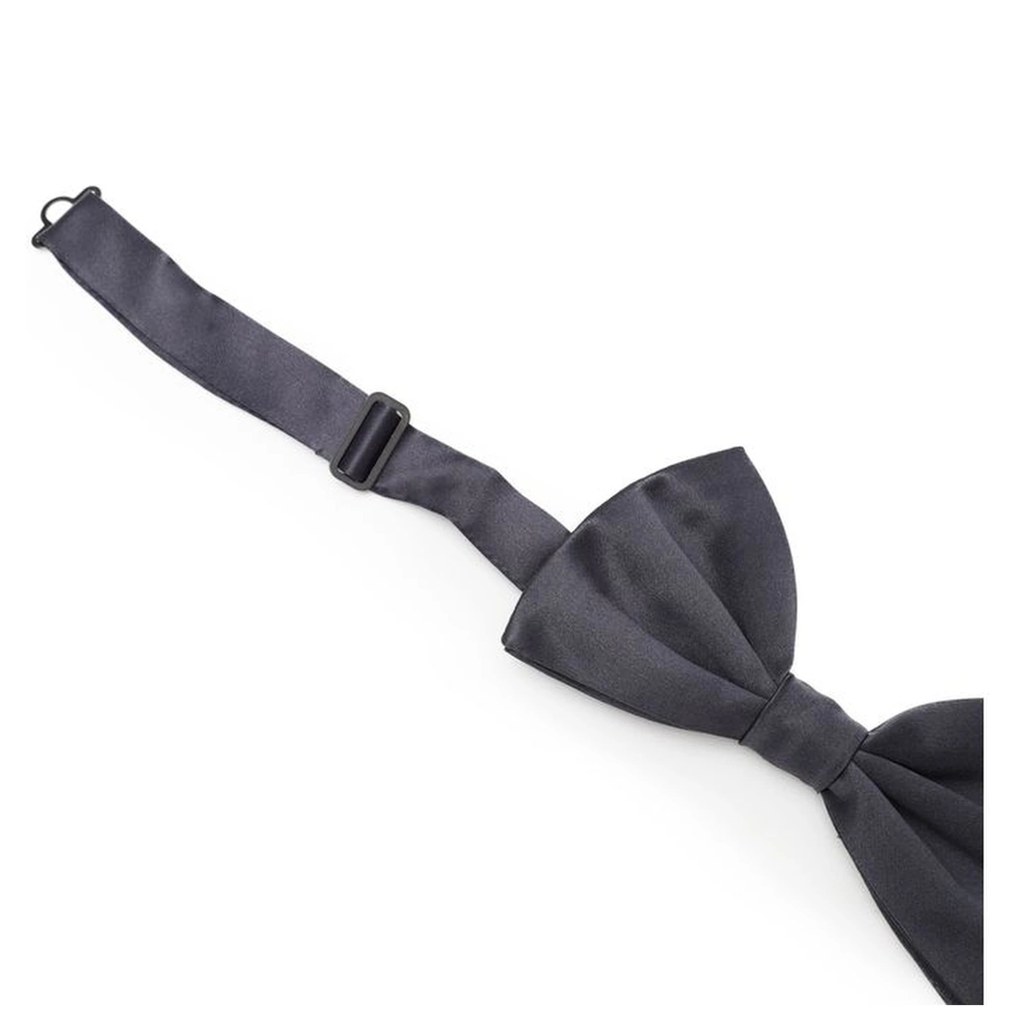 Gray Silk Bowtie