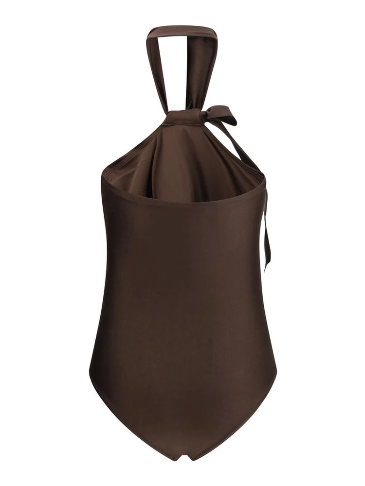 Brown Polyamide One-Piece Swimsuit alternative