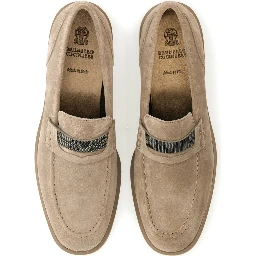 SUEDE "PENNY" LOAFER