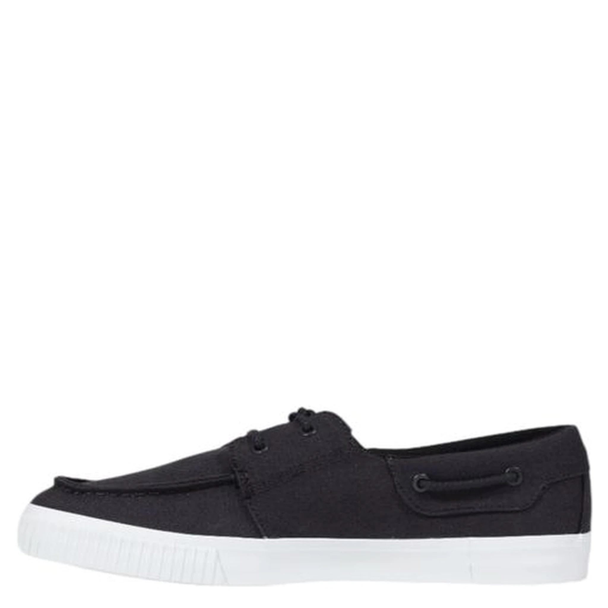 Black Lyocell Slip-On Loafers