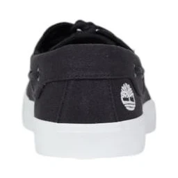 Black Lyocell Slip-On Loafers