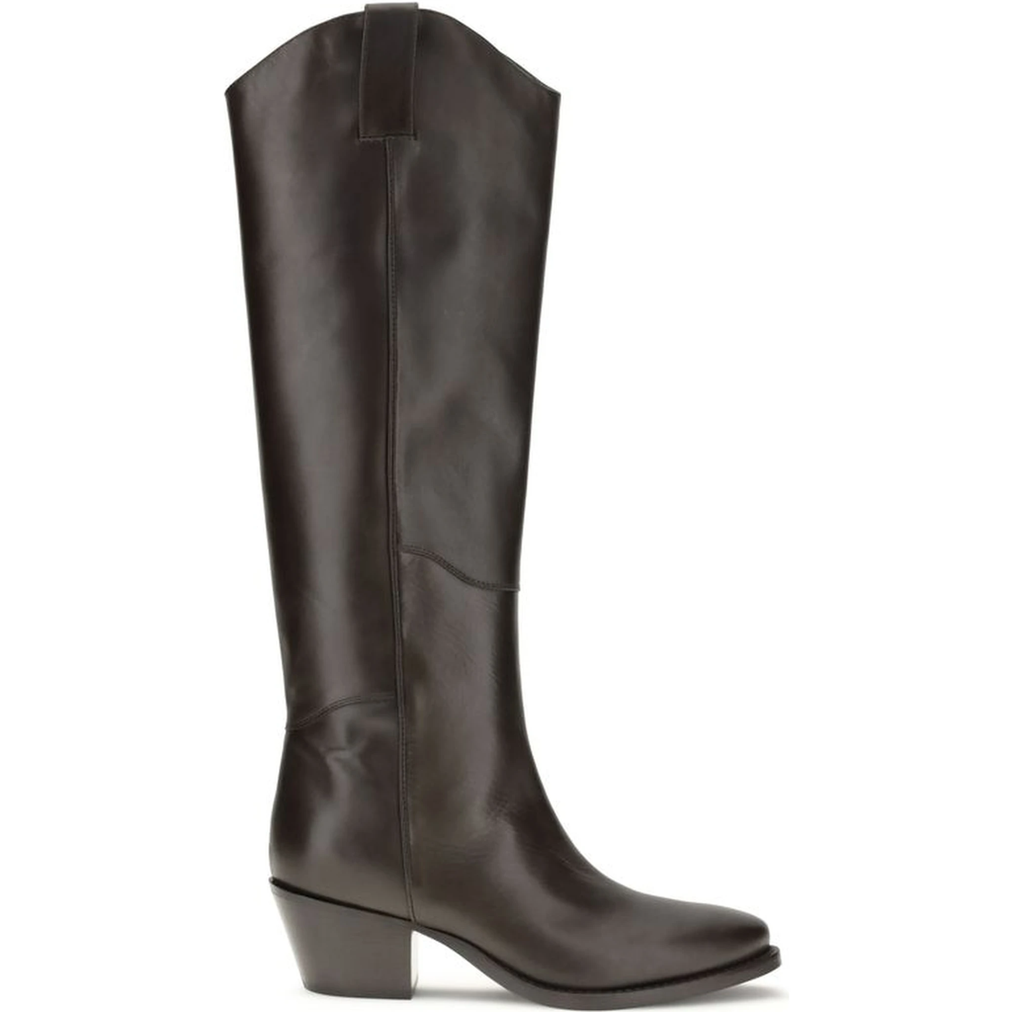 Brown Calf Leather Bos Taurus Boots