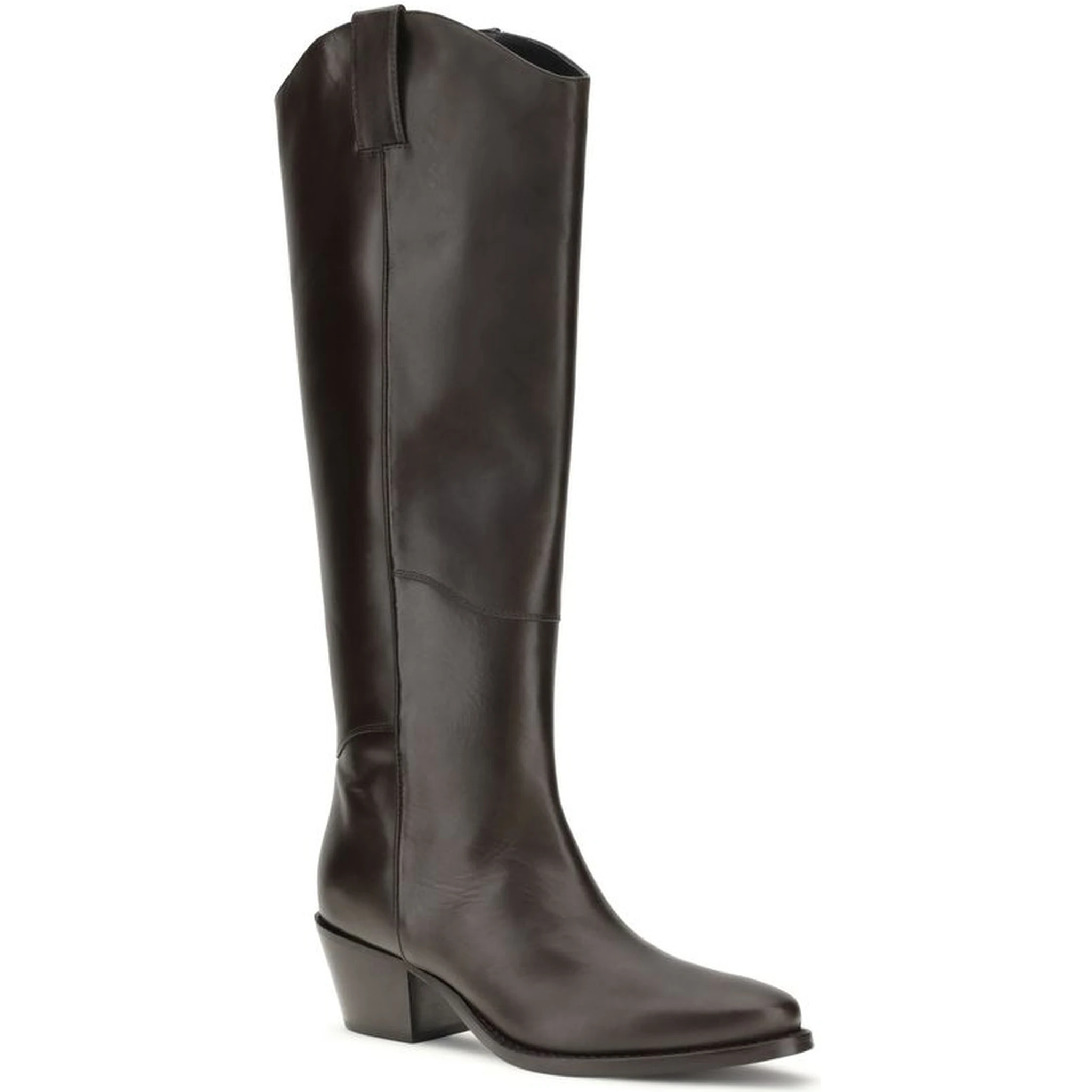 Brown Calf Leather Bos Taurus Boots