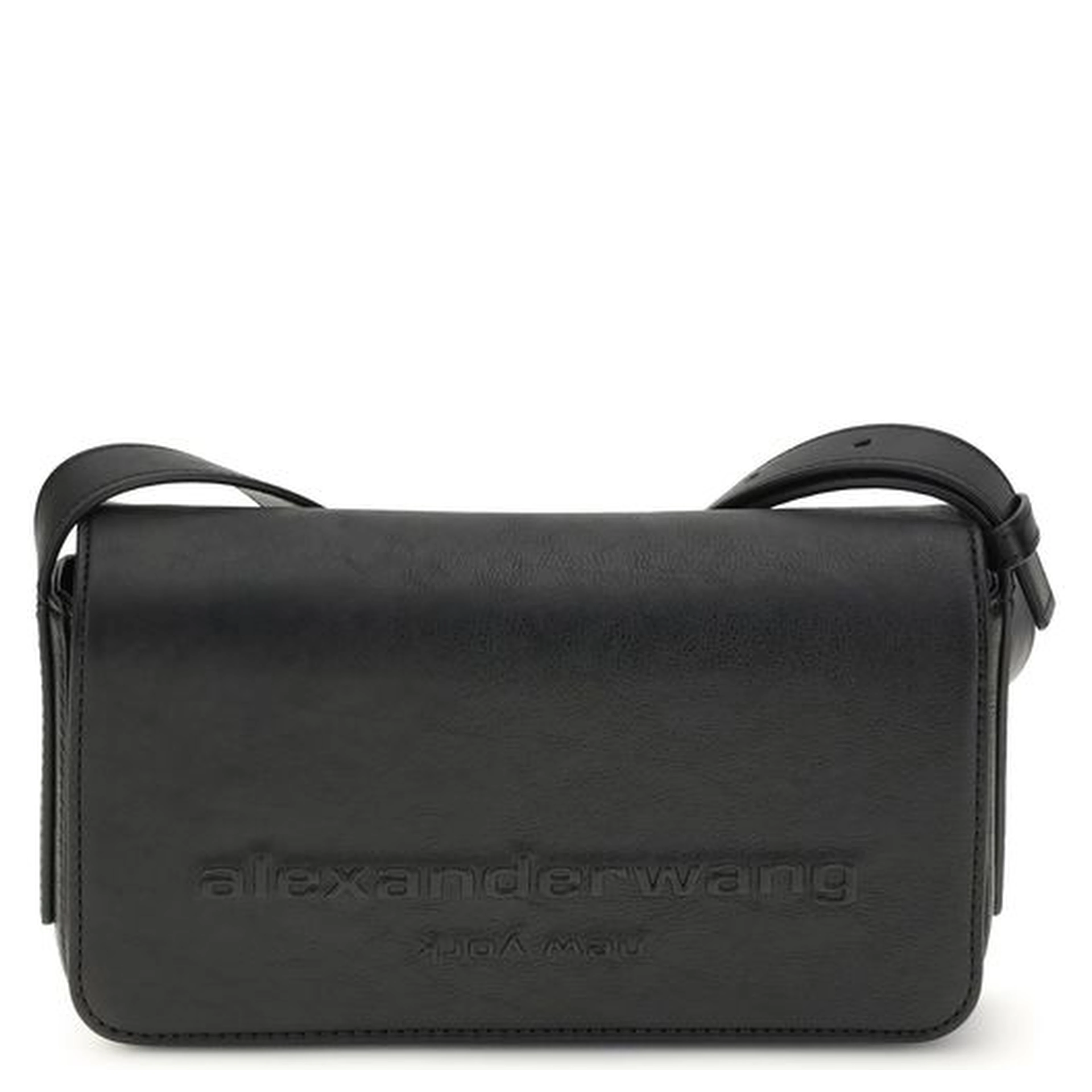 Black Calf Leather Bos Taurus Shoulder Bag