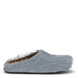 Light Blue Rubber Mules
