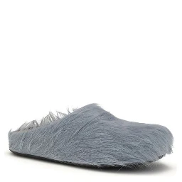 Light Blue Rubber Mules