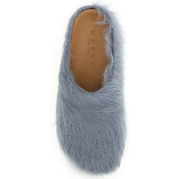 Light Blue Rubber Mules