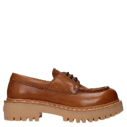Brown Leather Oxfords And Derbies