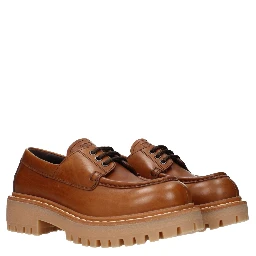 Brown Leather Oxfords And Derbies