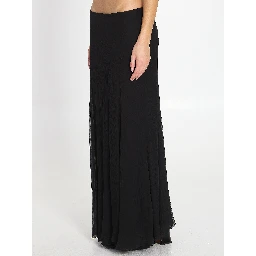 Flowy maxi skirt