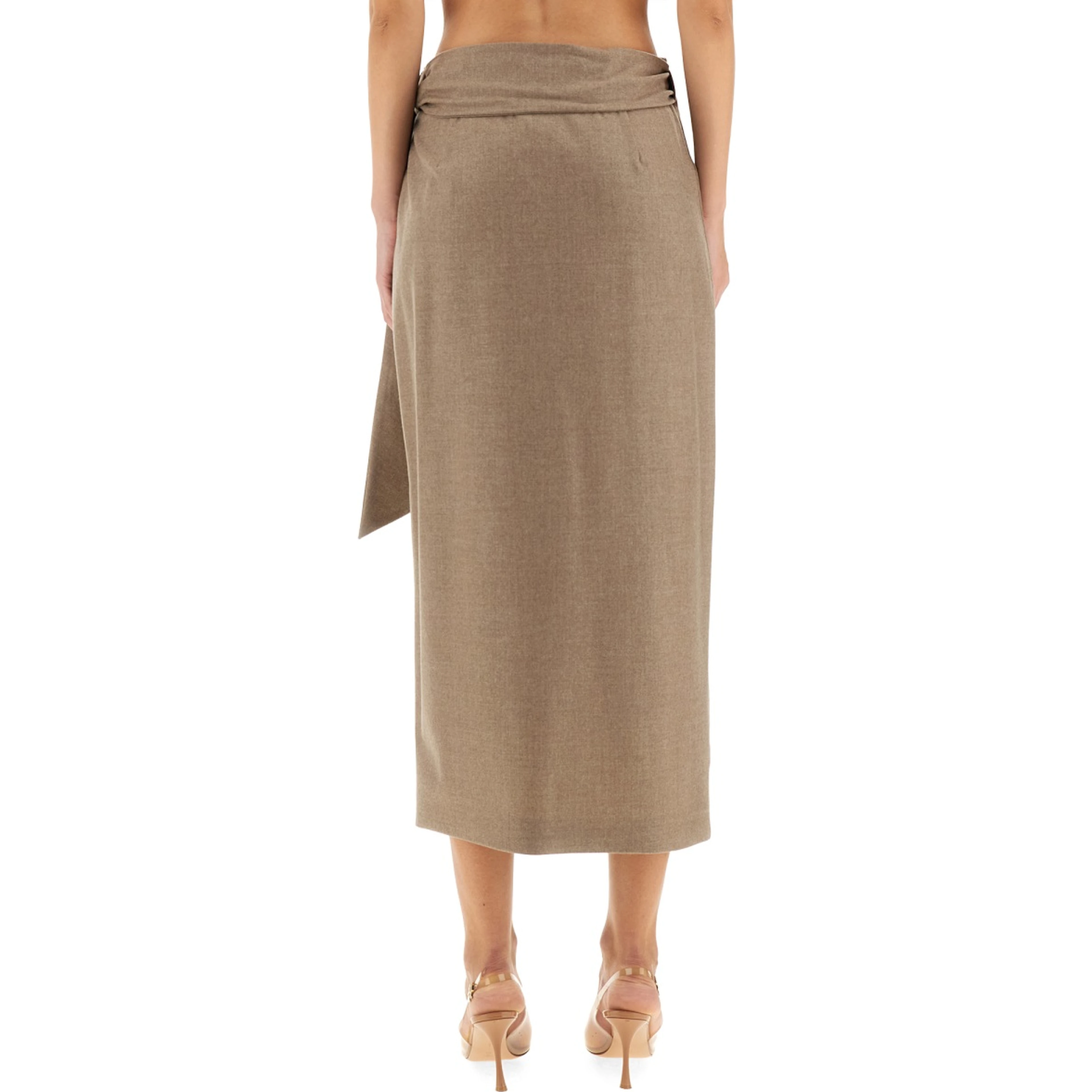 "BINGO" WRAP SKIRT